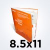 8.5 x 11 Booklets (Most Common)