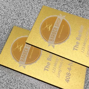 Gold Business Cards