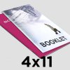 4 x 11 Potrait Booklets